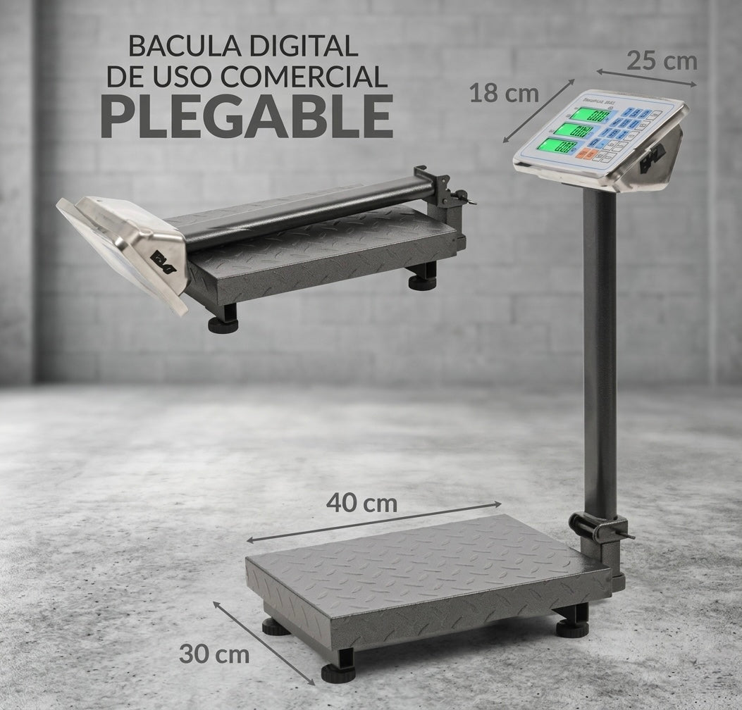 Báscula plegable hasta 150kg | Sumipaq