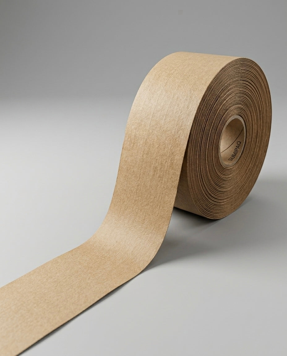 Cinta Kraft Engomada Sumipaq Recarga Para Dispensador Rollo 70mmx137m