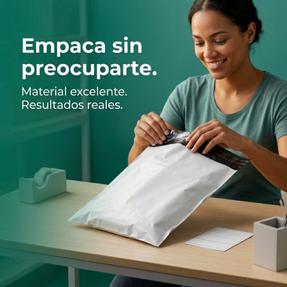 Bolsas de Envío Ecommerce Plateadas | SUMIPAQ®